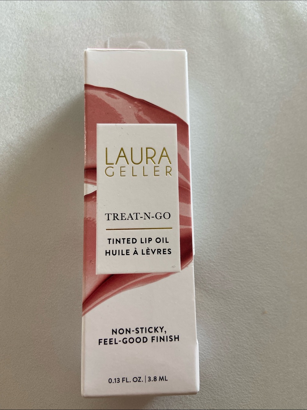 Laura Geller Treat-N-Go Tinted Lip Oil — Rose Pink New in Box